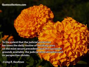 Irving R. Kaufman Quotes 1